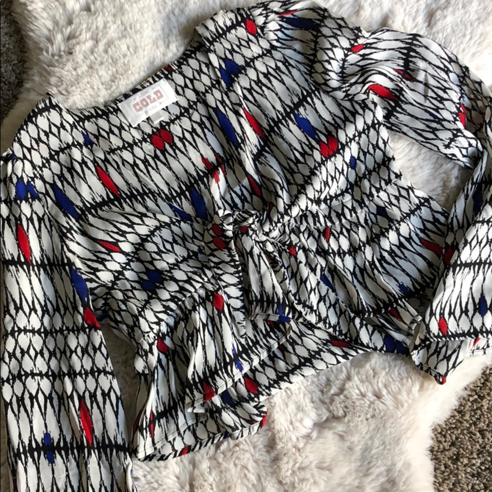 Stone Cold Fox Top NWOT